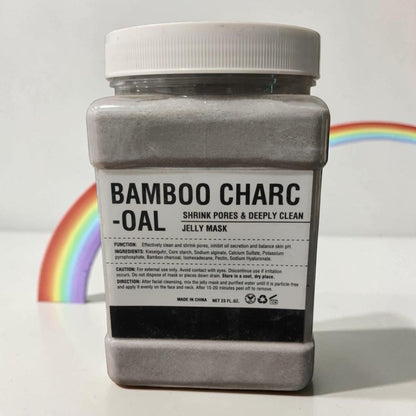 Bamboo Charcoal Moisture Jelly Mask With Hyaluronic Acid - 650 g