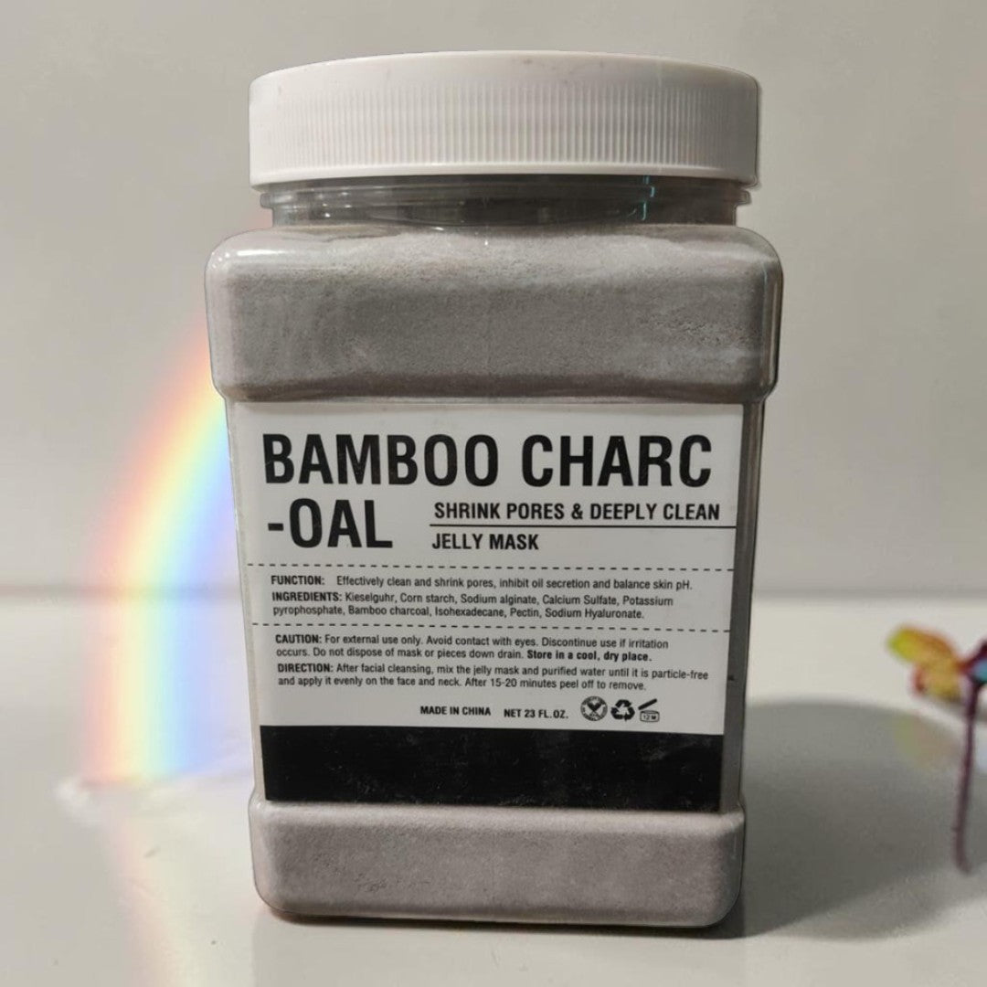 Bamboo Charcoal Moisture Jelly Mask With Hyaluronic Acid - 650 g