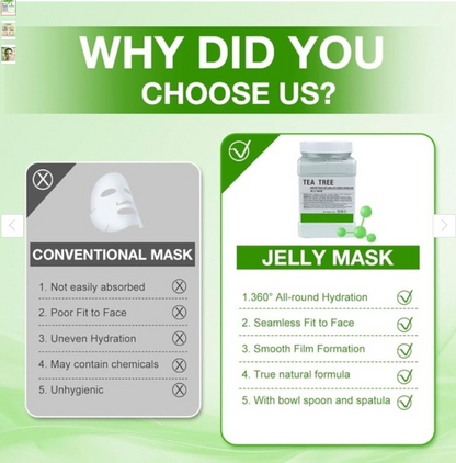 Tea Tree Purifying Jelly Mask - 650 g
