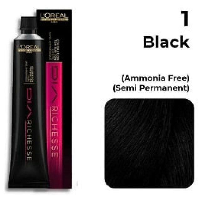 Loreal Professional Dia Richesse Shade No 1