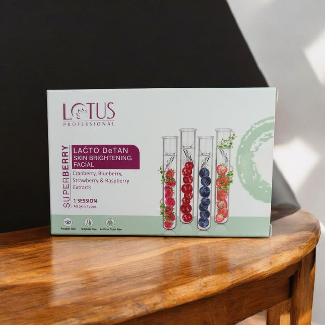 Lotus Lacto deTan Skin Brightening Facial