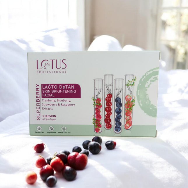 Lotus Lacto deTan Skin Brightening Facial