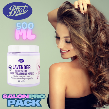 Boots Lavender Nourishing Hair Treatment Mask 500ml