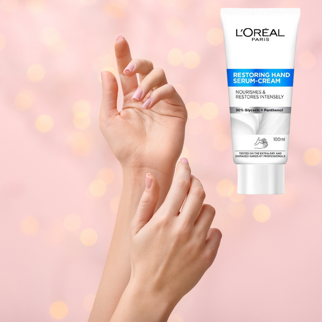 Loreal Paris Restoring Hand Serum-Cream