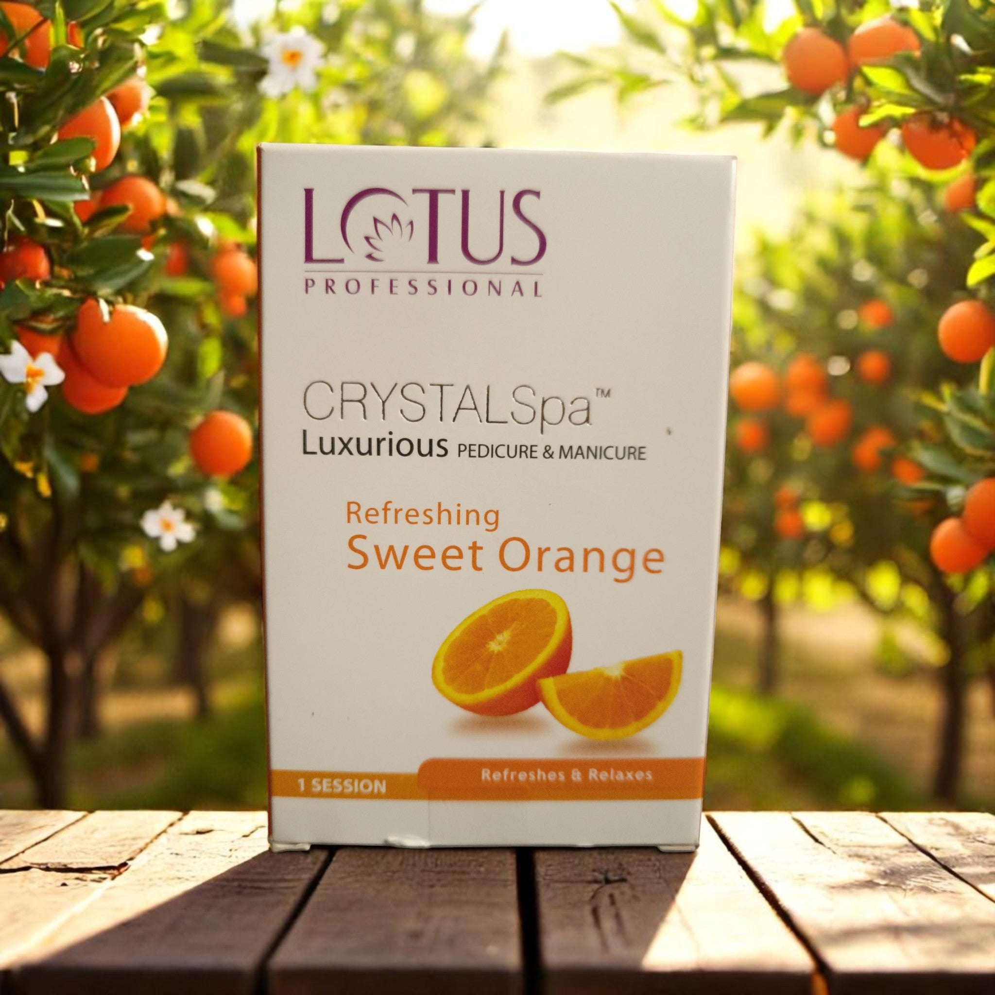 Lotus Crystal Spa Sweet Orange
