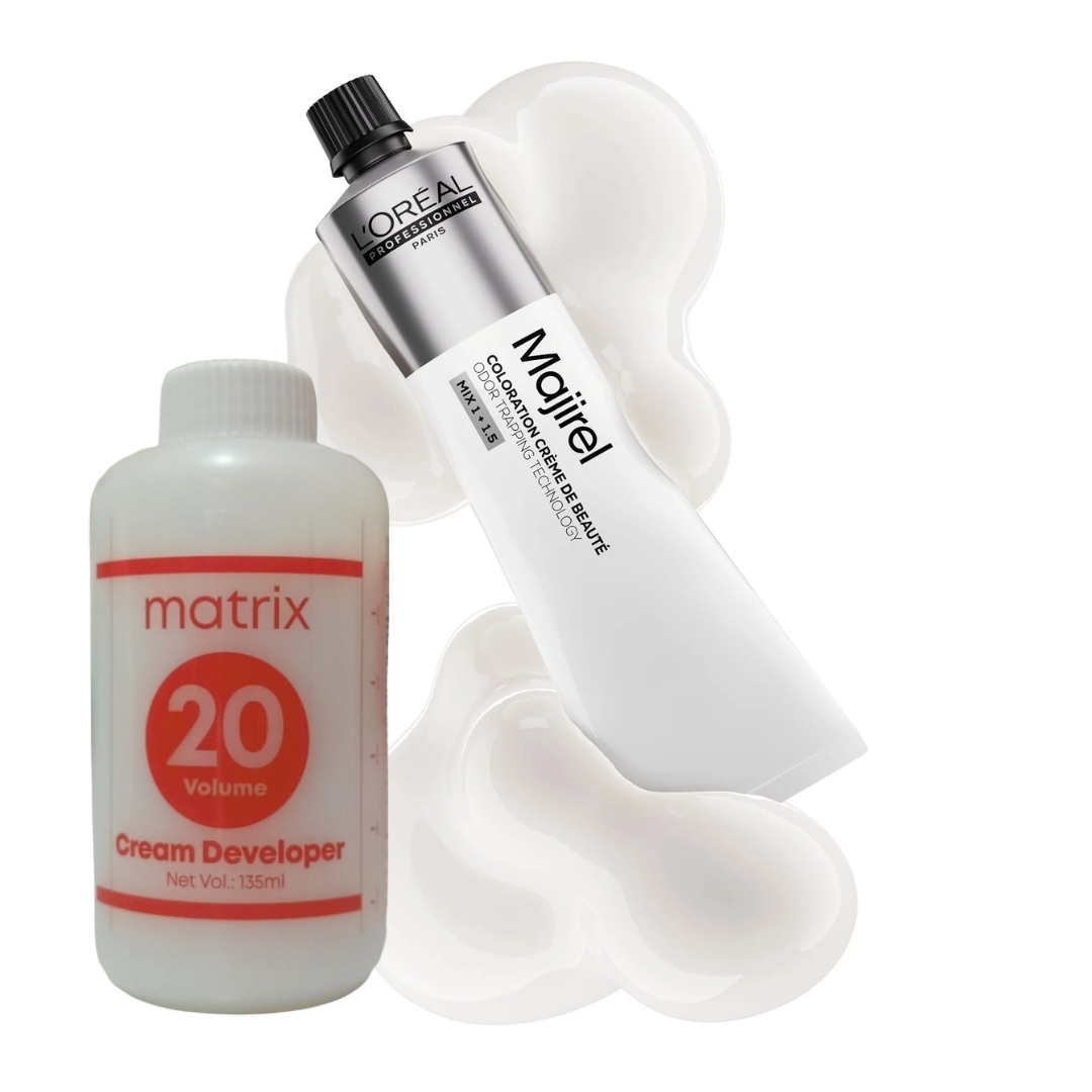 Majirel Hair Color No 7 with 100ml Developer