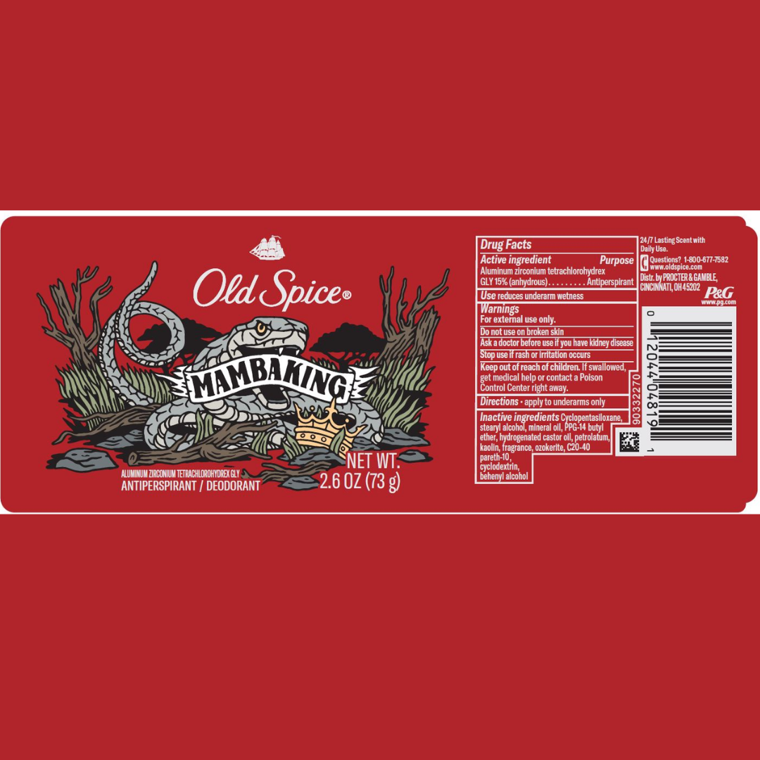 Old Spice Mumbaking Deodorant Stick (USA)