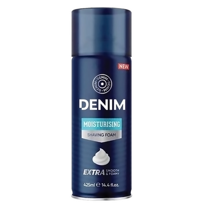 Denim performance Moisturising Shaving Foam 425ml