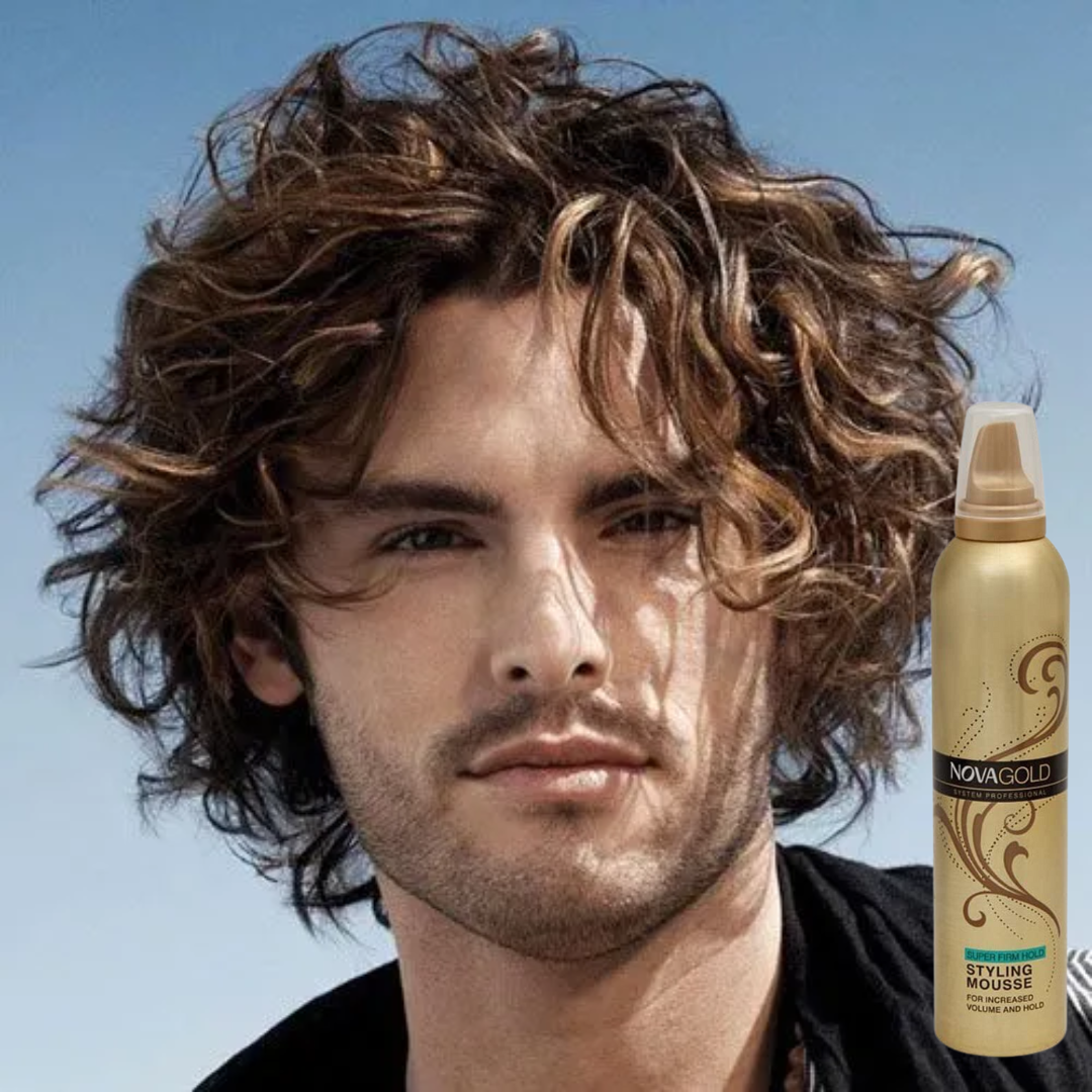 Nova Gold Styling Mousse Super Firm Hold