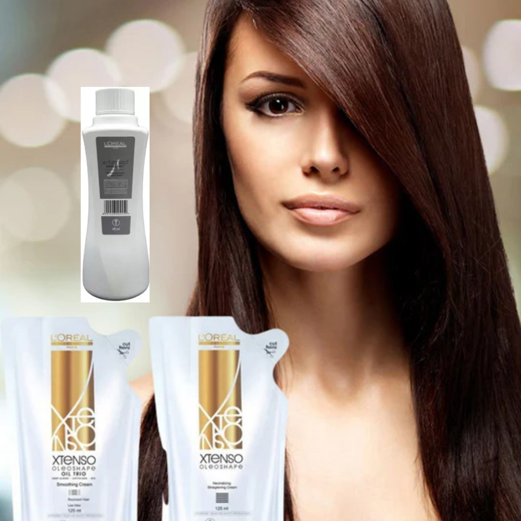 L'Oréal Xtenso Hair straightening cream+Neutralizer