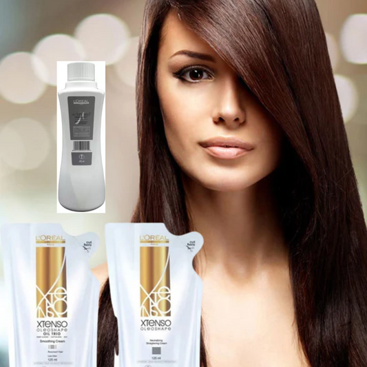 L'Oréal Xtenso Hair straightening cream+Neutralizer