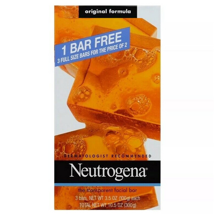 Neutrogena transparent facial bar 100g