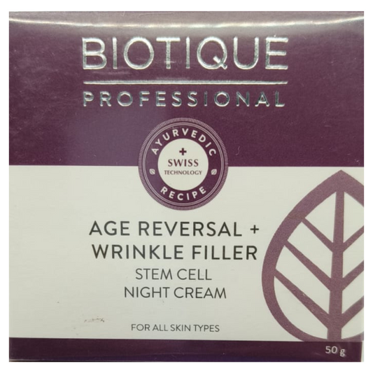 Biotique Professional Age Reversal wrinkle filler Night cream