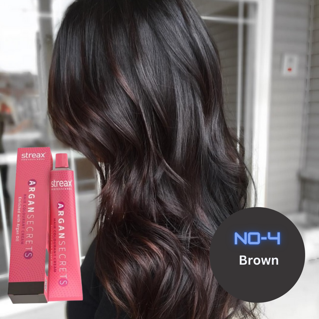 Hair color with developer
