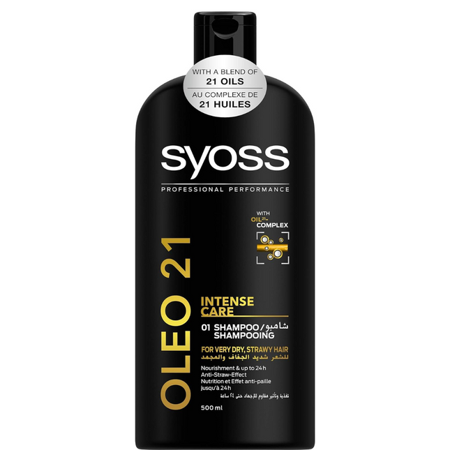 Syoss Oleo 21 Intense care Shampoo 500 ml