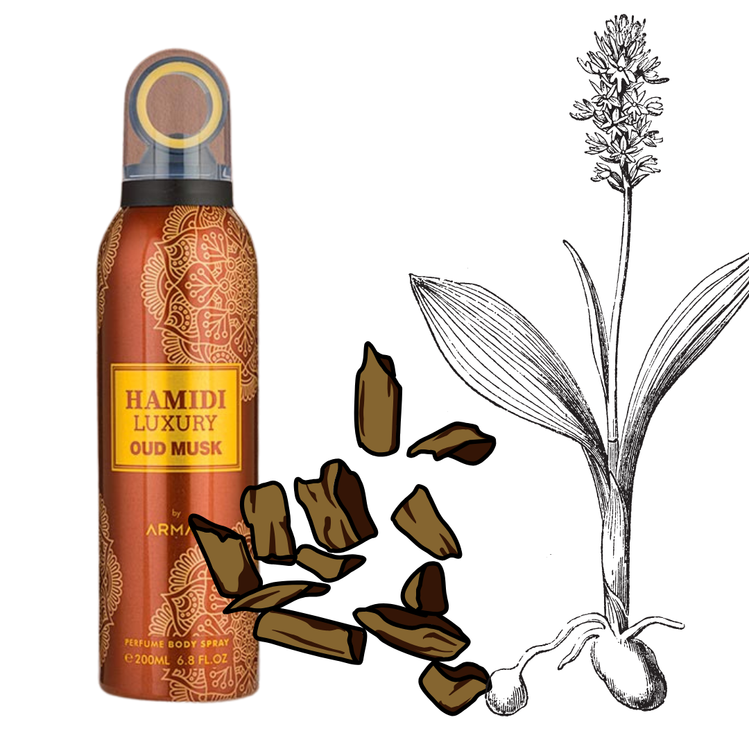OUD MUSK BY ARMAF PERFUME BODY SPRAY - 200ML