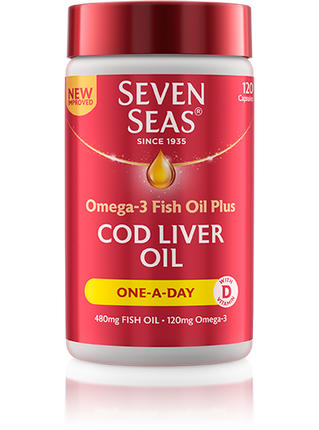 Seven Seas Cod Liver Oil One a day