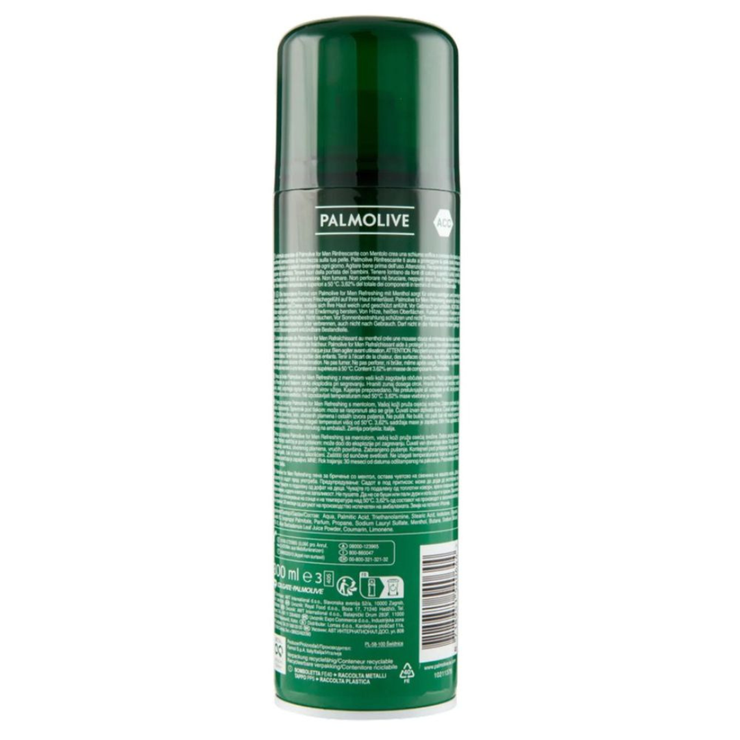 Palmolive Men Refreshing Shave Foam with Mint 