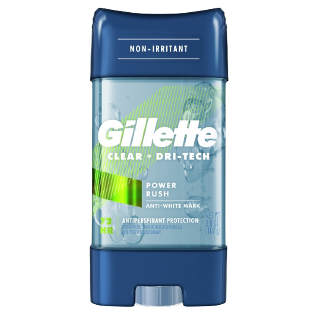 Gillette Clear+Dri-Tech Power Rush