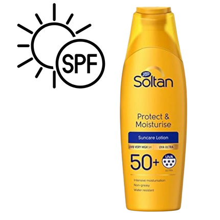 Soltan Protect & Moisturise Suncare Lotion SPF50+ 200ml