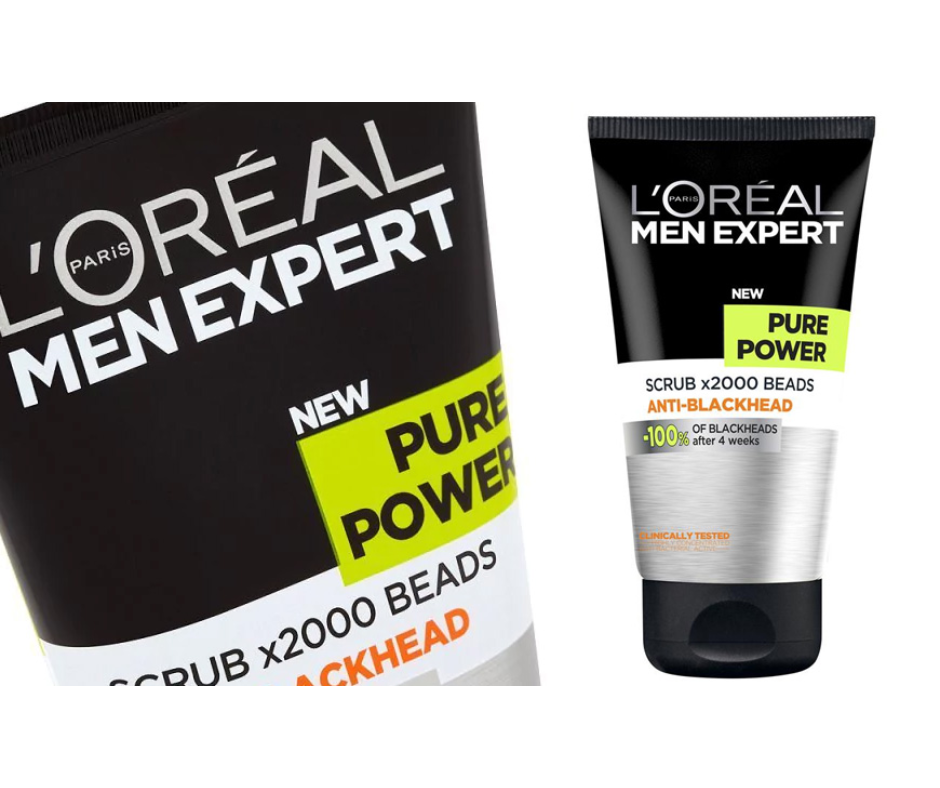 L'Oreal Paris Men Expert Pure Power Scrub