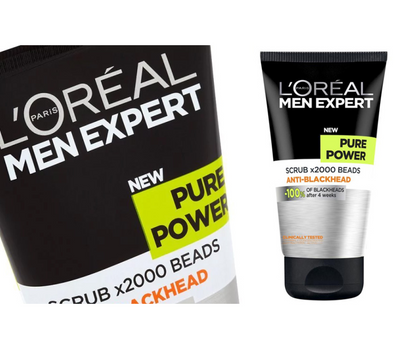 L'Oreal Paris Men Expert Pure Power Scrub