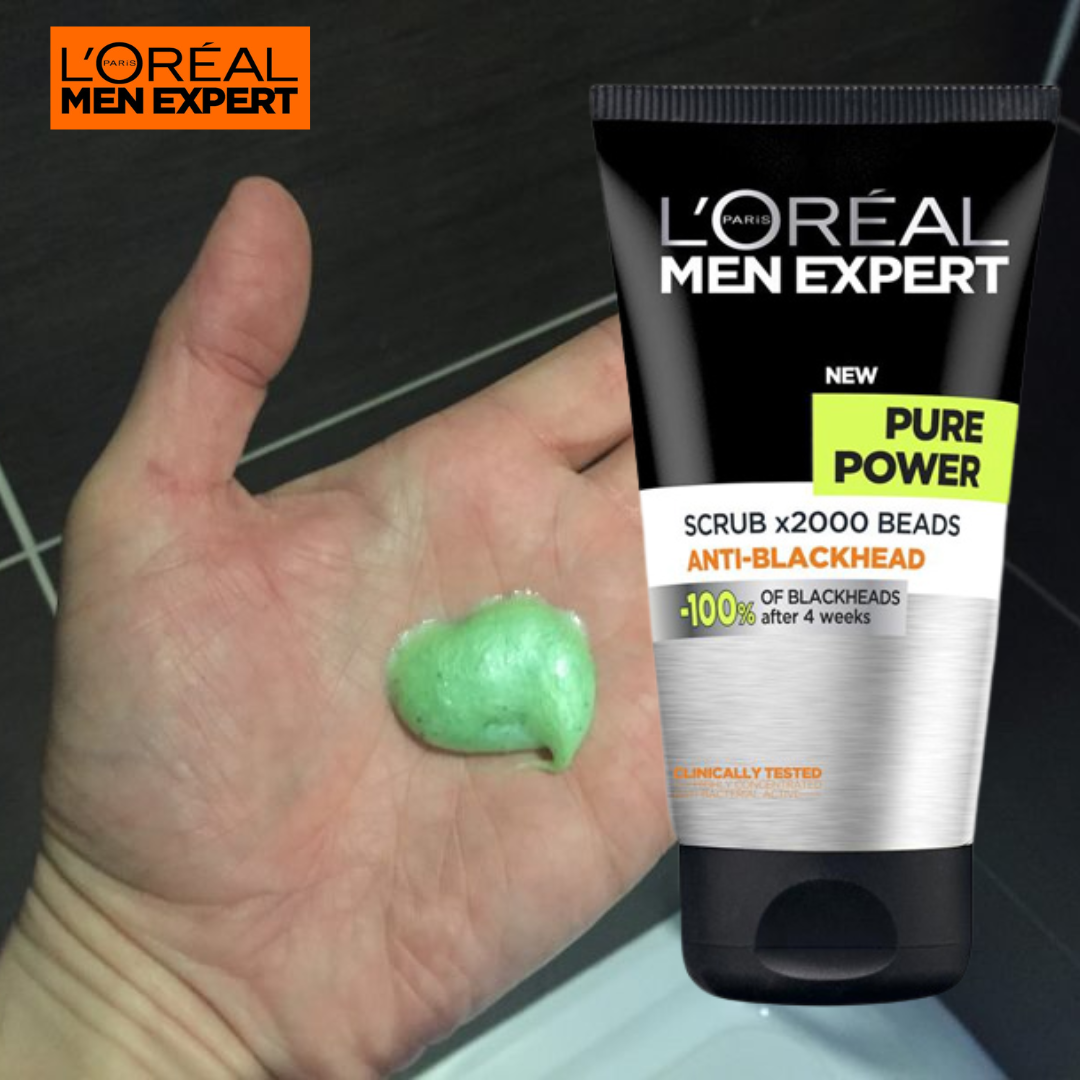 L'Oreal Paris Men Expert Pure Power Scrub