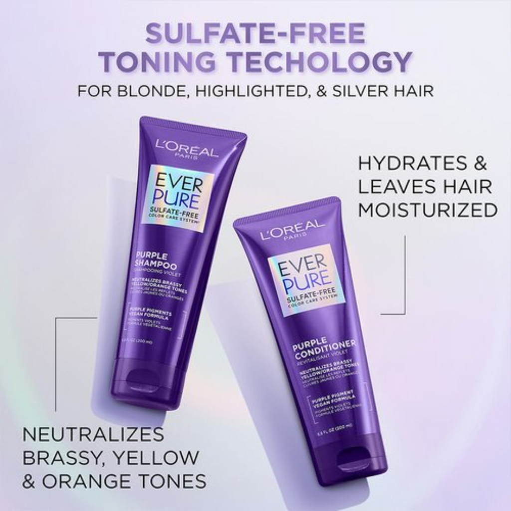 EverPure Sulfate Free Purple Shampoo & Conditioner