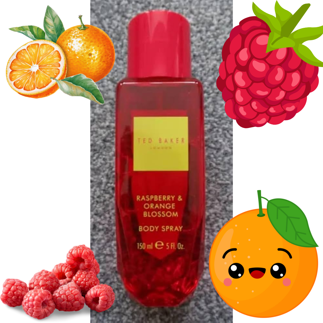 Ted Baker Raspberry & Orange Blossom Body Spray