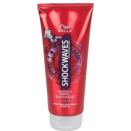 Wella Shockwaves Restyle 4 Hair Gel