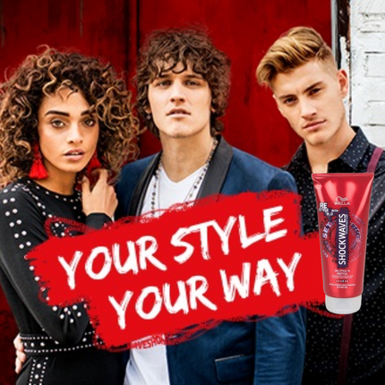 Wella Shockwaves Restyle 4 Hair Gel