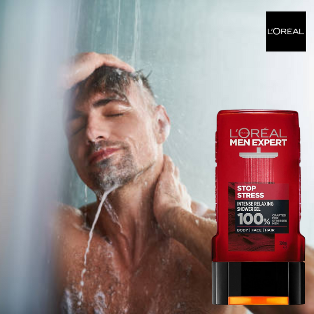 L'Oreal Paris Men Expert Stop Stress Body Wash Shampoo