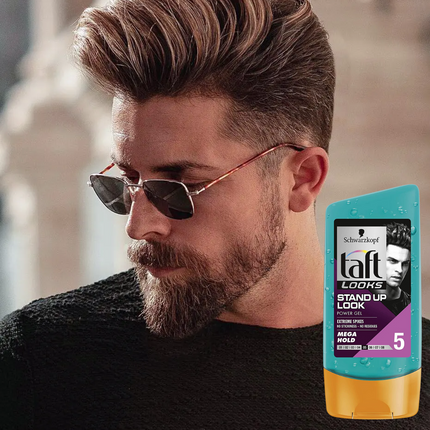 Schwarzkopf  taft Stand Up Look Strong Gel