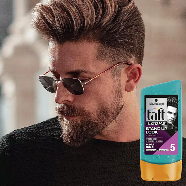 Schwarzkopf  taft Stand Up Look Strong Gel