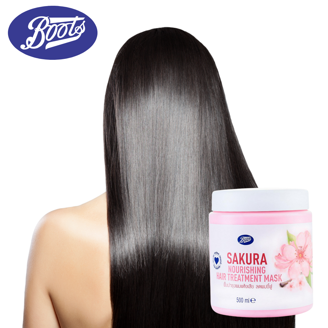 Boots Sakura Nourishing Hair Treatment Mask 500ml