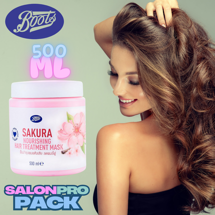 Boots Sakura Nourishing Hair Treatment Mask 500ml