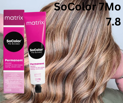 Matrix SoColor 7Mo7.8 Mocha Medium Blonde