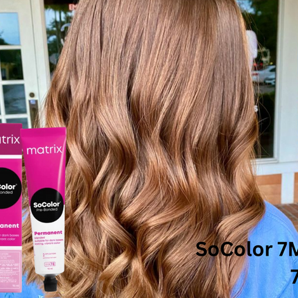 Matrix SoColor 7Mo7.8 Mocha Medium Blonde