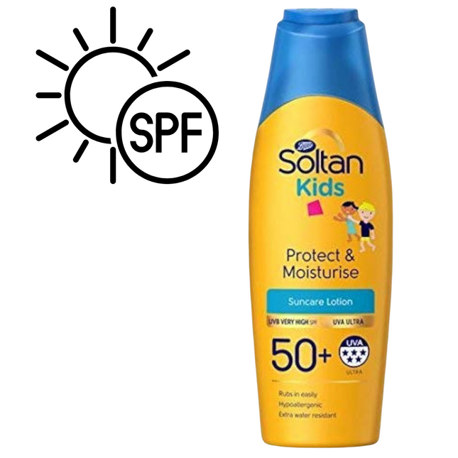 Soltan Kids Protect & Moisturise Suncare Lotion SPF50+