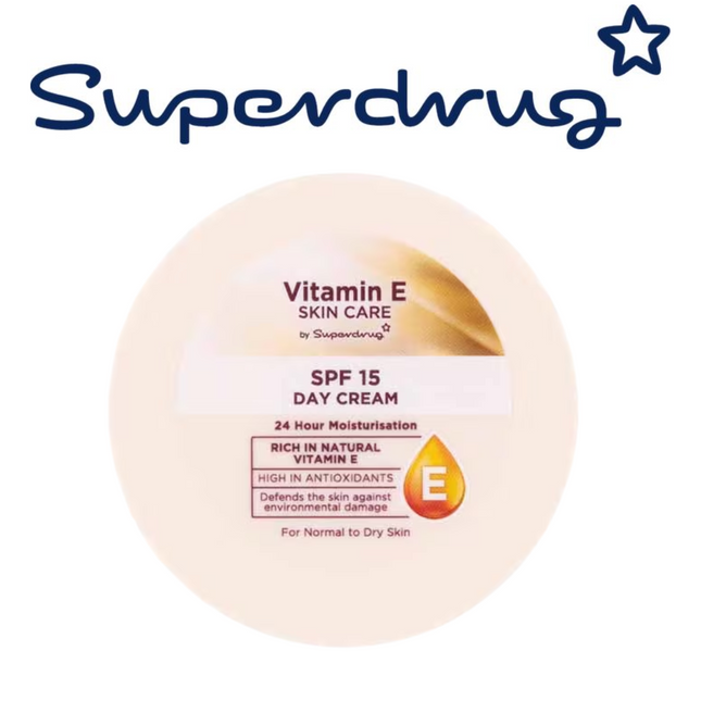 Superdrug Vitamin E SPF 15 Day Cream