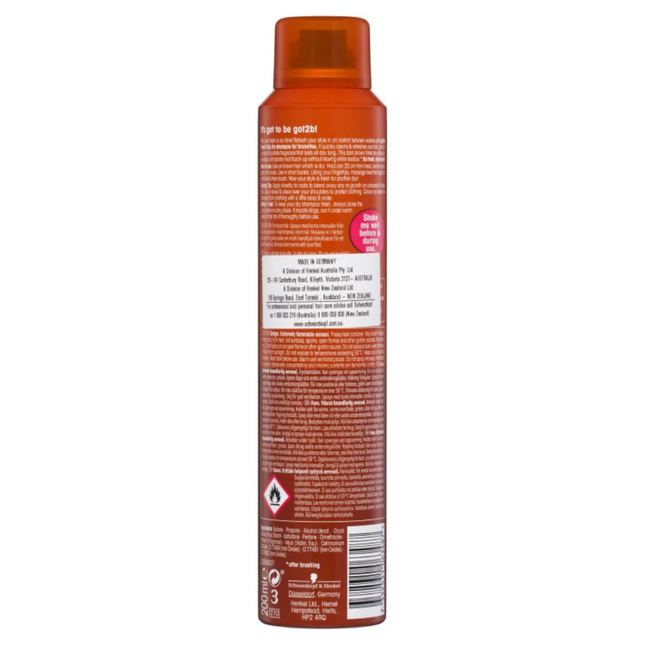 Schwarzkopf got2b Fresh It Up Dry Shampoo Sweet Chocolate