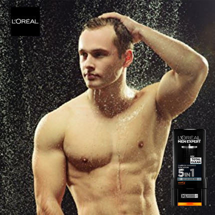 L'Oreal Paris Men Expert Total Clean Body Wash Shampoo
