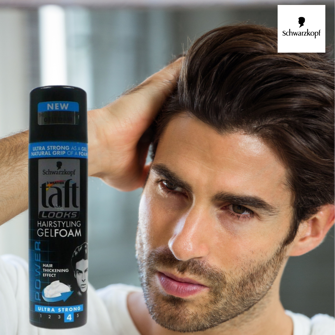 Schwarzkopf taft Hairstyling GelFoam Ultra Strong Hold