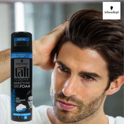 Schwarzkopf taft Hairstyling GelFoam Ultra Strong Hold