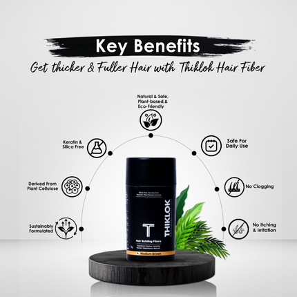 Hair Building Fibers by Thiklok