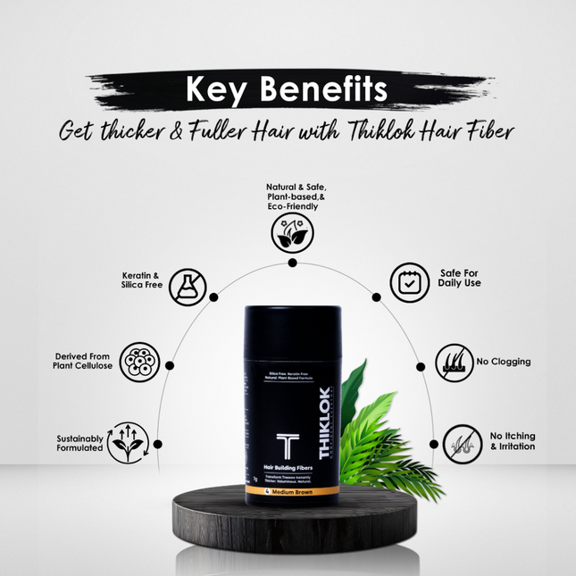 Hair Building Fibers by Thiklok