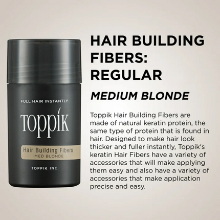 Toppik Hair Building Fibers Medium Blonde