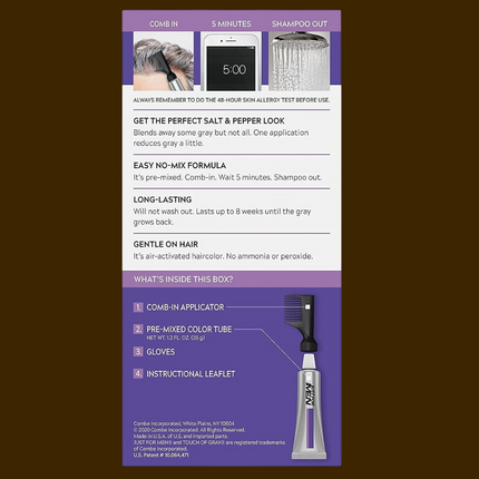 Just For Men Touch of Gray Dark Brown