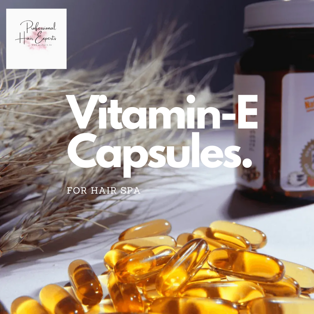 Vitamin E Capsules for Hair Spa