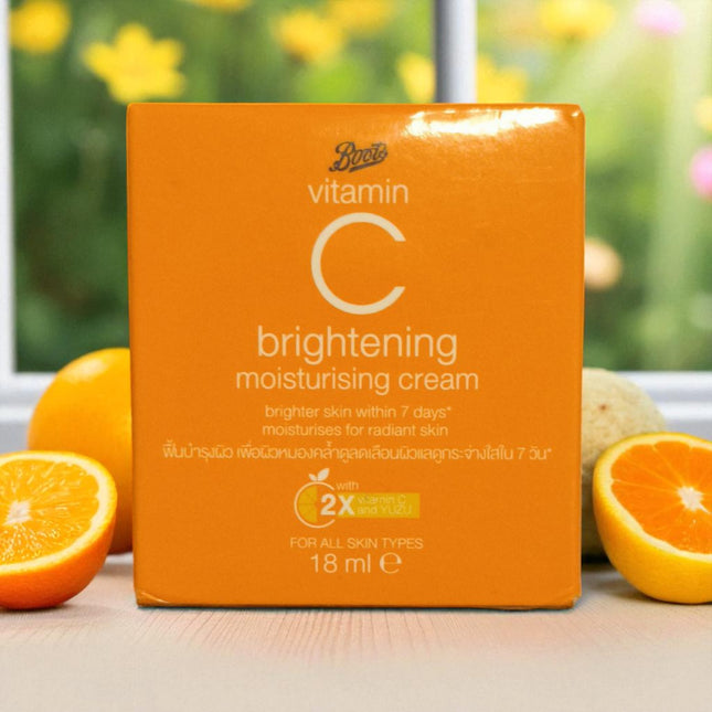 Boots Vitamin C brightening moisturising cream 15ml